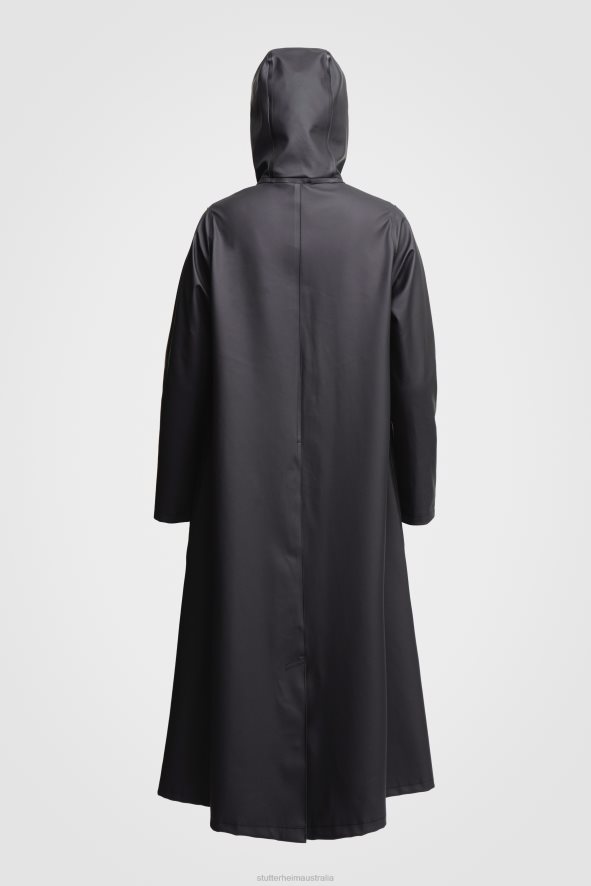 Clothing Mosebacke Long Raincoat Black Stutterheim Women 0V8X53