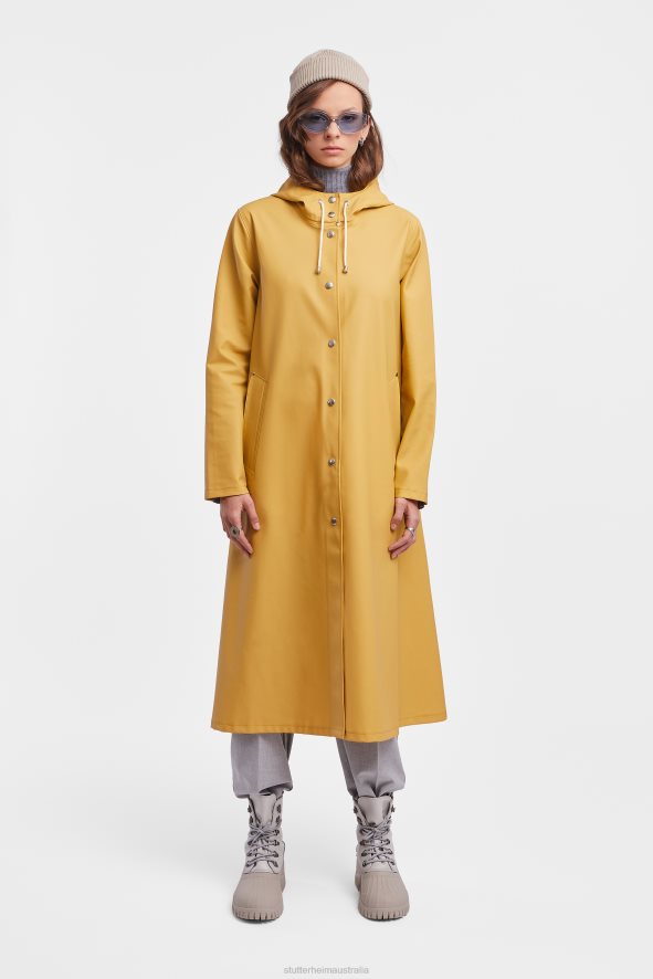 Clothing Mosebacke Long Raincoat Chai Stutterheim Women 0V8X36