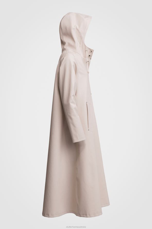 Clothing Mosebacke Long Raincoat Light Sand Stutterheim Women 0V8X34