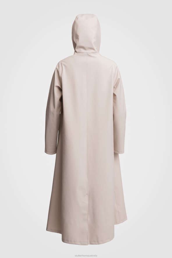 Clothing Mosebacke Long Raincoat Light Sand Stutterheim Women 0V8X34