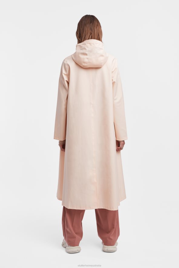 Clothing Mosebacke Long Raincoat Peach Stutterheim Women 0V8X35