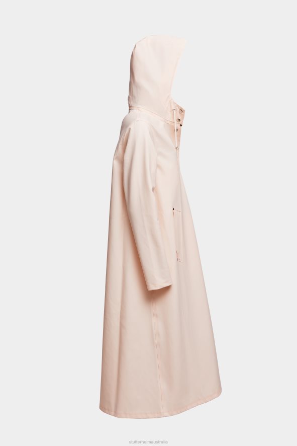 Clothing Mosebacke Long Raincoat Peach Stutterheim Women 0V8X35