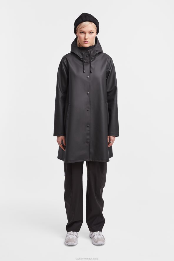 Clothing Mosebacke Raincoat Black Stutterheim Women 0V8X19