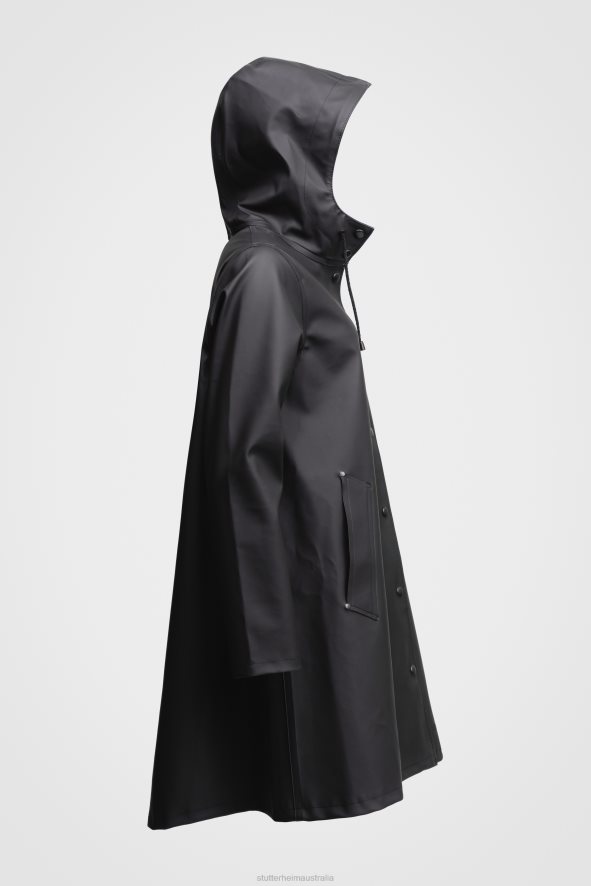 Clothing Mosebacke Raincoat Black Stutterheim Women 0V8X19