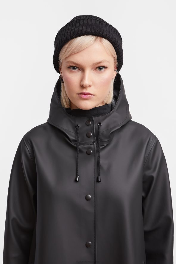 Clothing Mosebacke Raincoat Black Stutterheim Women 0V8X19