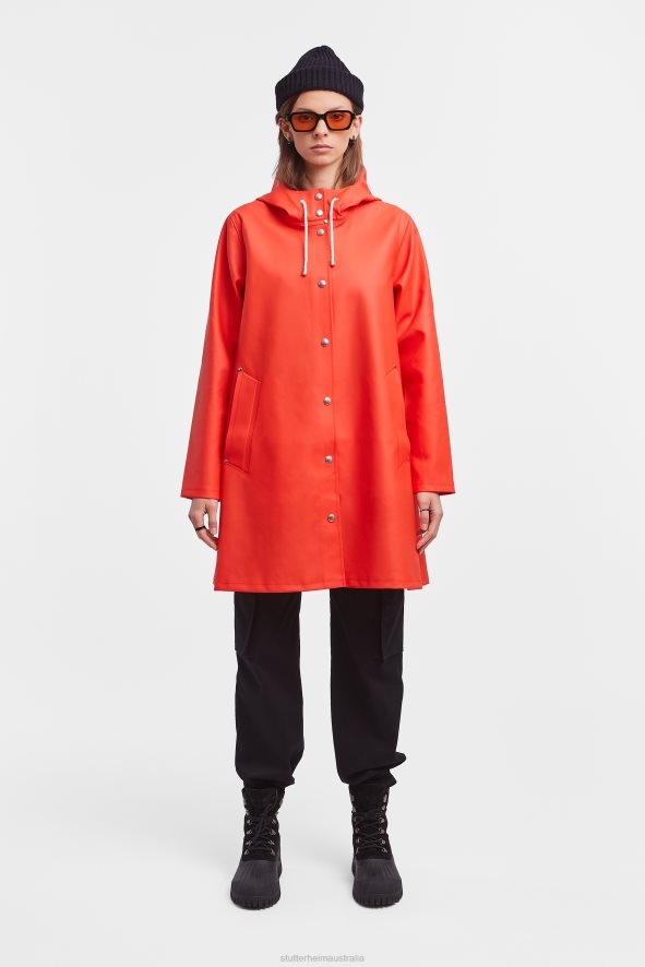 Clothing Mosebacke Raincoat Fade Red Stutterheim Women 0V8X24