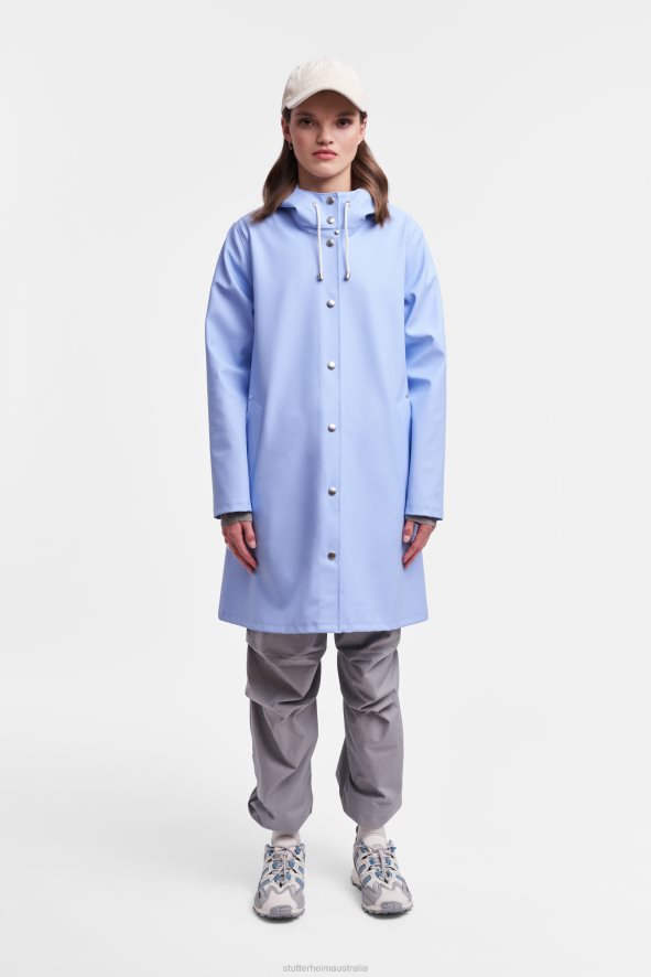 Clothing Mosebacke Raincoat Light Blue Stutterheim Women 0V8X192