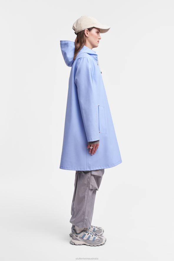 Clothing Mosebacke Raincoat Light Blue Stutterheim Women 0V8X192