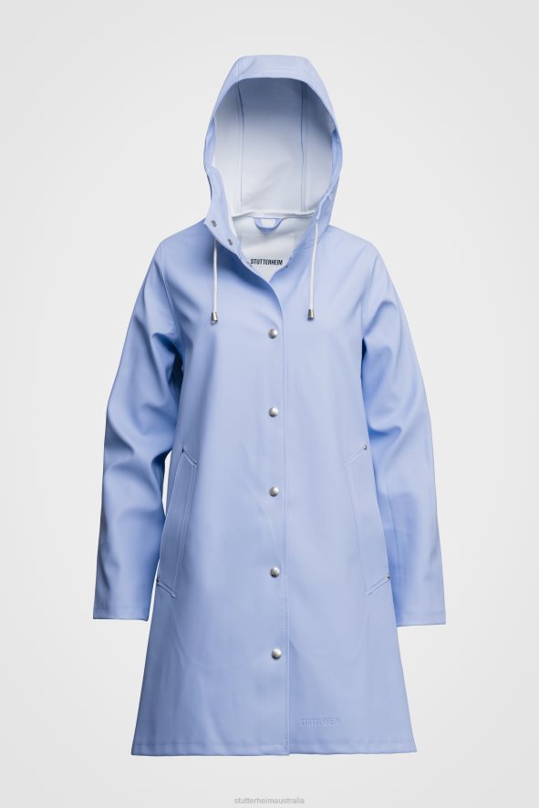 Clothing Mosebacke Raincoat Light Blue Stutterheim Women 0V8X192