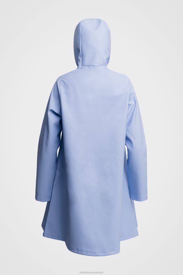 Clothing Mosebacke Raincoat Light Blue Stutterheim Women 0V8X192