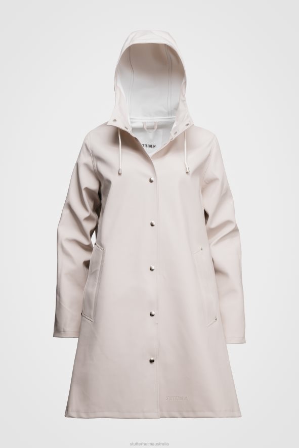 Clothing Mosebacke Raincoat Light Sand Stutterheim Women 0V8X26