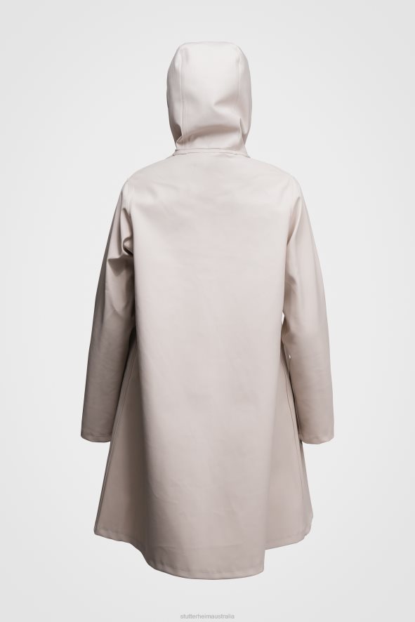 Clothing Mosebacke Raincoat Light Sand Stutterheim Women 0V8X26