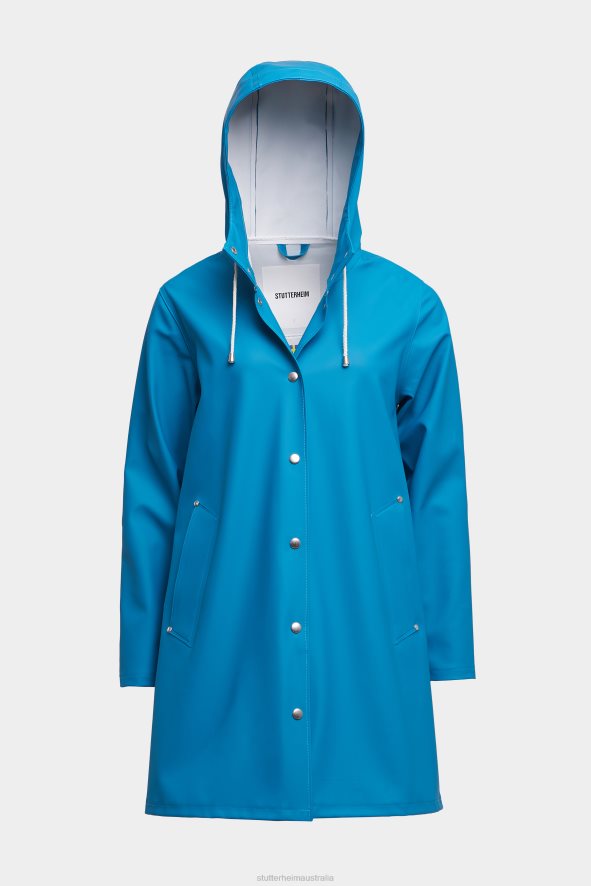 Clothing Mosebacke Raincoat Mosaic Blue Stutterheim Women 0V8X1