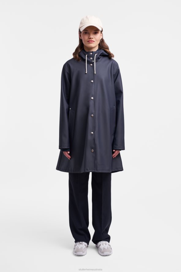 Clothing Mosebacke Raincoat Navy Stutterheim Women 0V8X21