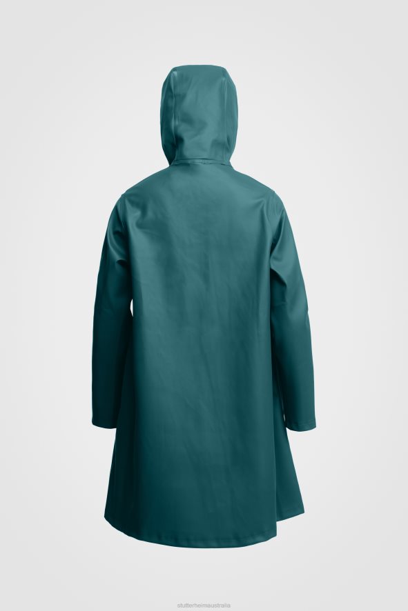 Clothing Mosebacke Raincoat Petrol blue Stutterheim Women 0V8X201