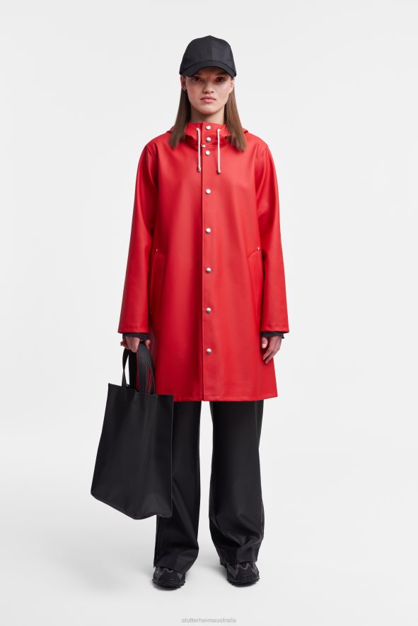 Clothing Mosebacke Raincoat Red Stutterheim Women 0V8X25