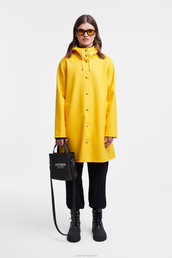 Clothing Mosebacke Raincoat Yellow Stutterheim Women 0V8X4