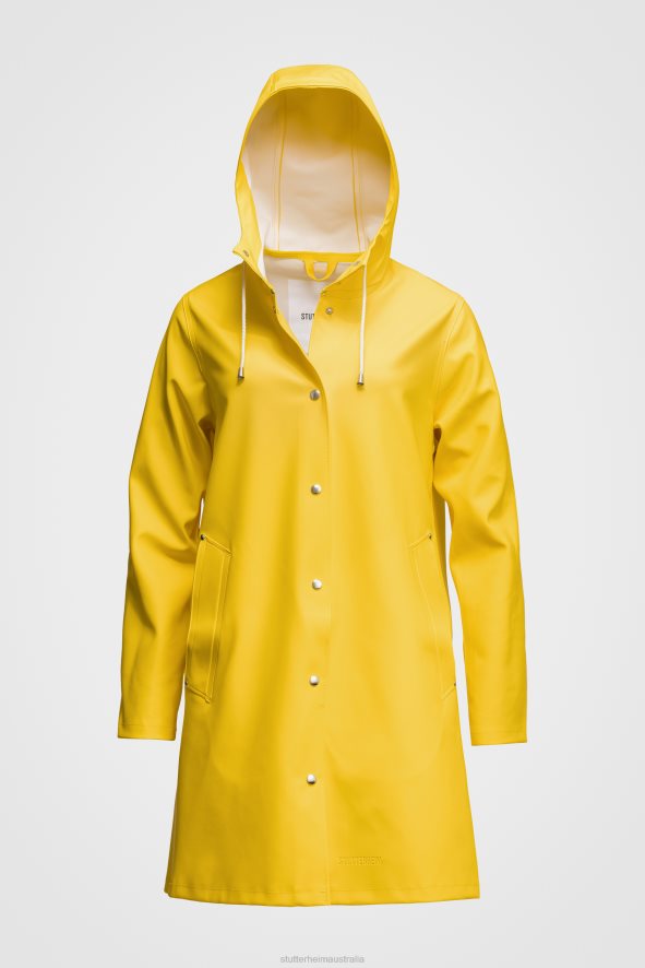 Clothing Mosebacke Raincoat Yellow Stutterheim Women 0V8X4