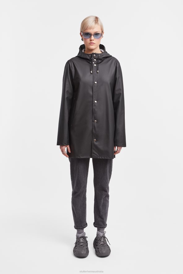 Clothing Stockholm Lightweight Raincoat Black Stutterheim Women 0V8X60