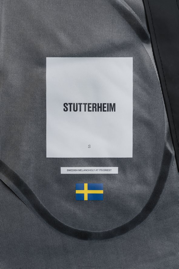 Clothing Stockholm Lightweight Raincoat Black Stutterheim Women 0V8X60