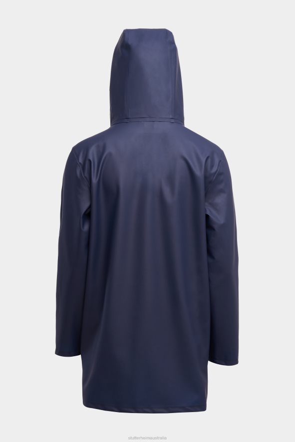 Clothing Stockholm Lightweight ZipRaincoat Navy Stutterheim Women 0V8X12