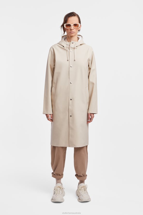 Clothing Stockholm Long Oyster Raincoat Oyster Stutterheim Women 0V8X47