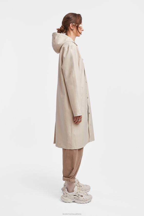 Clothing Stockholm Long Oyster Raincoat Oyster Stutterheim Women 0V8X47