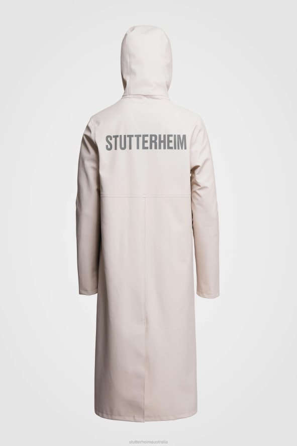 Clothing Stockholm Long PrintRaincoat Light Sand Stutterheim Women 0V8X185