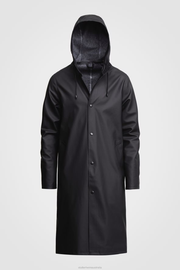 Clothing Stockholm Long Raincoat Black Stutterheim Women 0V8X51