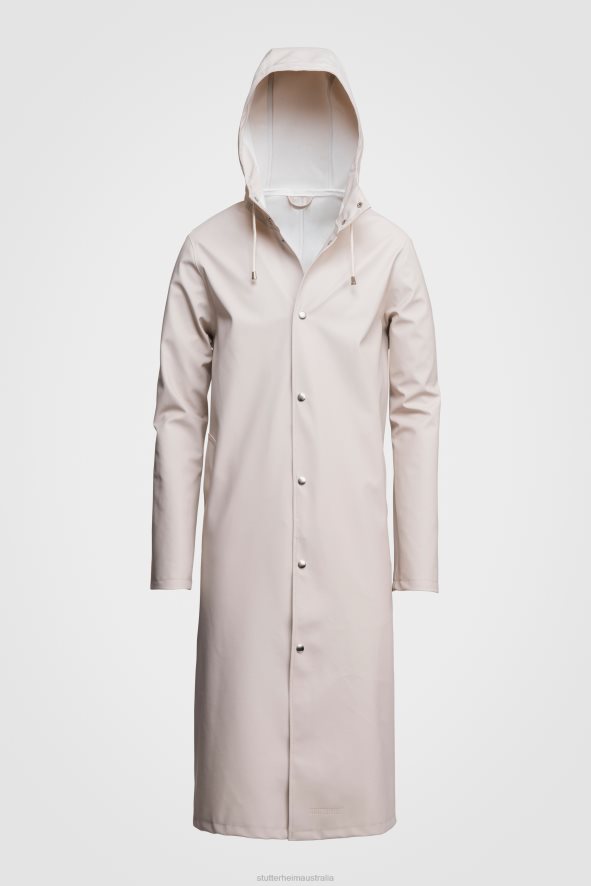 Clothing Stockholm Long Raincoat Light Sand Stutterheim Women 0V8X52