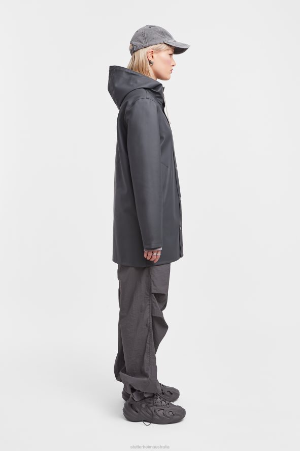 Clothing Stockholm Raincoat Charcoal Stutterheim Women 0V8X67