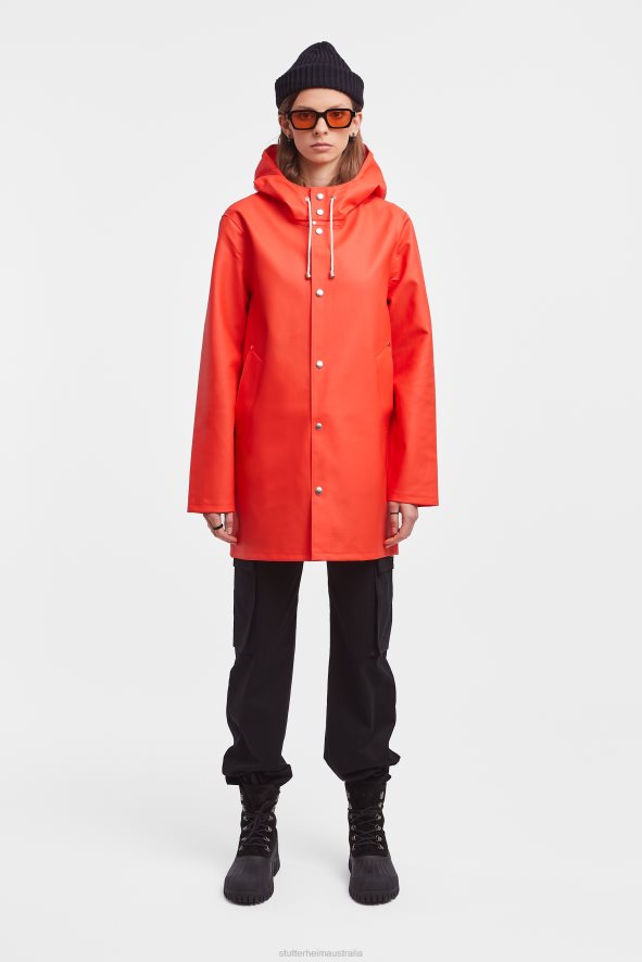 Clothing Stockholm Raincoat Fade Red Stutterheim Women 0V8X65