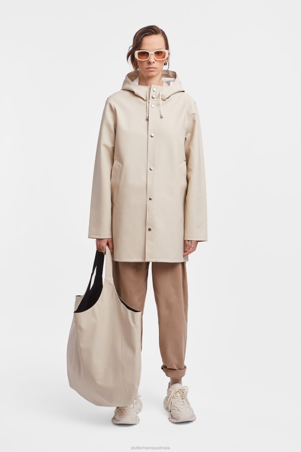 Clothing Stockholm Raincoat Oyster Stutterheim Women 0V8X63