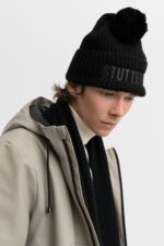 Accessories April Beanie Black Stutterheim Unisex 0V8X359 - Image 4