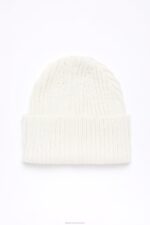 Accessories Big L Beanie Off White Stutterheim Unisex 0V8X364 - Image 3