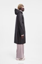 Clothing Camden Lightweight Parka Black Stutterheim Men 0V8X100 - Image 2