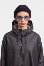 Clothing Mosebacke Long Lightweight Zip Raincoat Black Stutterheim Women 0V8X9 - Image 8