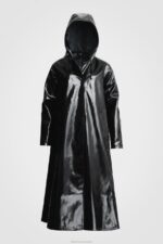 Clothing Mosebacke Long Opal Raincoat Black Stutterheim Women 0V8X75 - Image 4