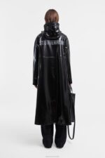 Clothing Mosebacke Long Print Opal Raincoat Black Stutterheim Women 0V8X68 - Image 3