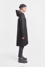 Clothing Stockholm Long PrintRaincoat Black Stutterheim Women 0V8X45 - Image 2
