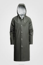 Clothing Stockholm Long Raincoat Green Stutterheim Women 0V8X50 - Image 5