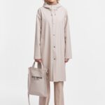 Clothing Stockholm Long Raincoat Light Sand Stutterheim Women 0V8X52