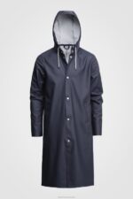 Clothing Stockholm Long Raincoat Navy Stutterheim Women 0V8X46 - Image 5