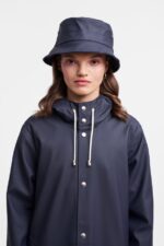 Clothing Stockholm Long Raincoat Navy Stutterheim Women 0V8X46 - Image 8